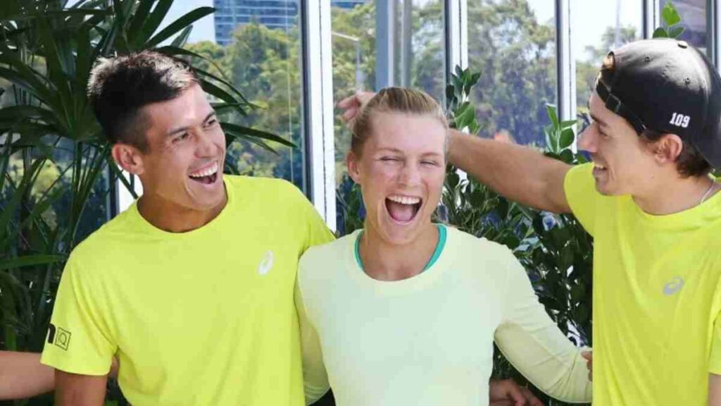 A new Australian tennis couple, Jason Kubler and Maddison Inglis is all