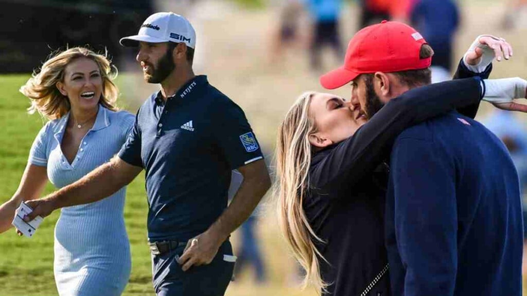 Dustin Johnson and Paulina Gretzky [Image Credit: Page Six]