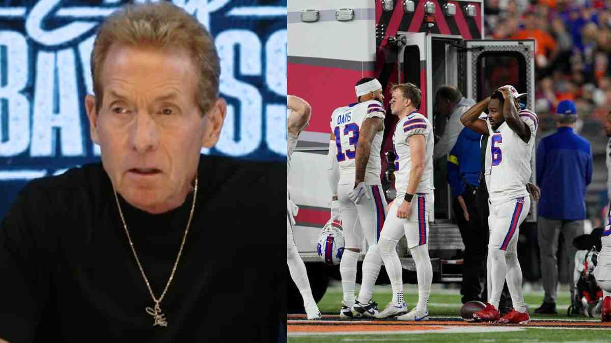 “Piece of s**t” – Social media brutally SLAMS Skip Bayless’ ‘half-a**ed’ apology for ‘disrespectful’ tweet after Damar Hamlin suffered cardiac arrest