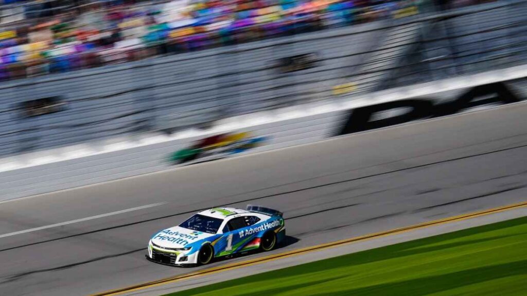 Ross Chastain in his No.1 Trackhouse Camaro ZL1