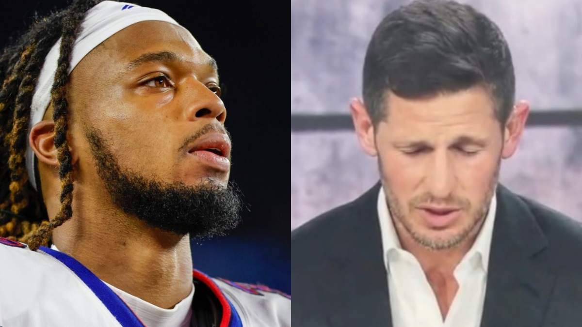 “What an example of a man, Remarkable” – NFL fans praise Dan Orlovsky as he halts commentary to pray for Damar Hamlin