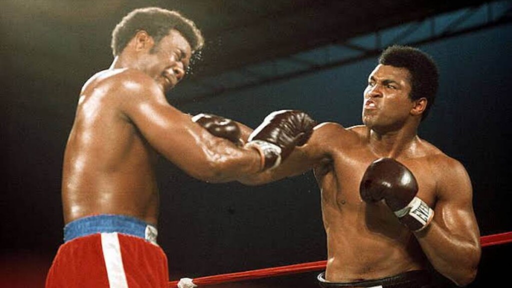 Muhammad Ali  attacked George Foreman