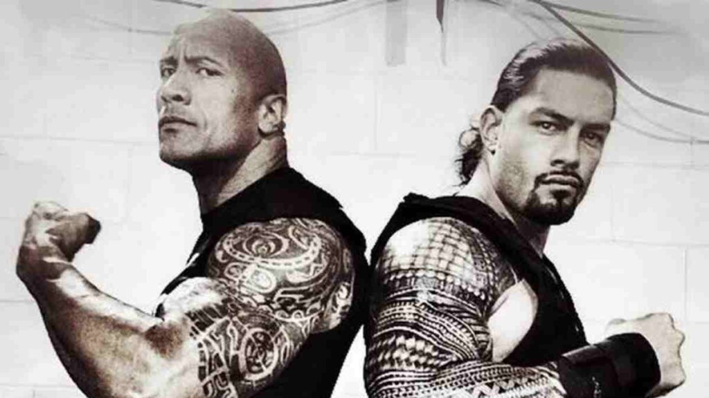 The Rock and Roman Reigns