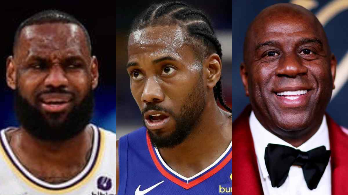 “When I get you in that room, I already know what you want” Magic Johnson reveals how he almost paired Kawhi Leonard with LeBron James on the Lakers