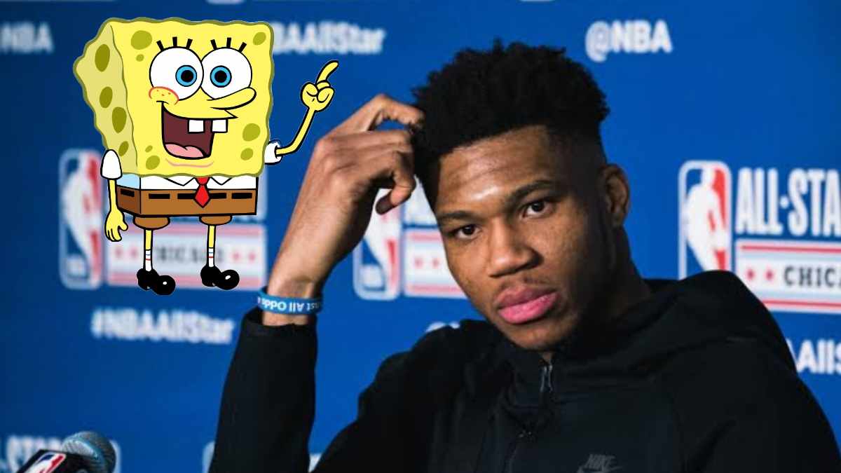 “Just goes crazy and starts burning things,” Giannis Antetokounmpo details the situation around Bucks through SpongeBob SquarePants example