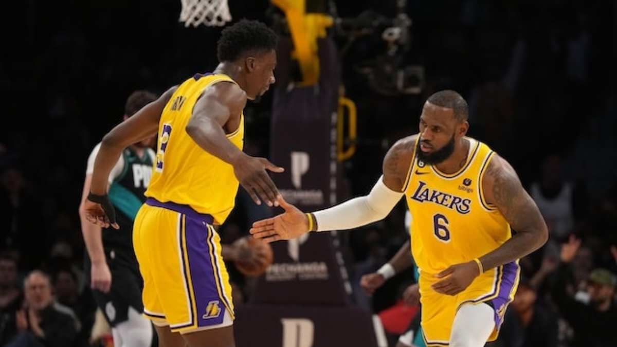 “I’ve already had visions of what that frontcourt would look like” LeBron James gives lionizes Thomas Bryant’s hotstreak in Lakers 5-game triumph