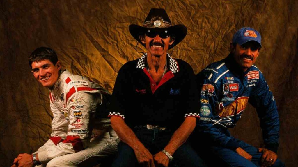 Adam Petty, Richard Petty and Kyle Petty 