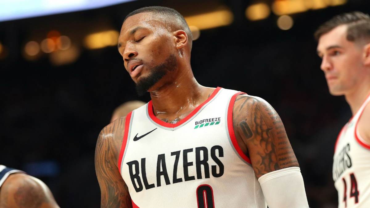 Portland Trail Blazers fall to the Toronto Raptors despite a valiant 34 points from Damian Lillard