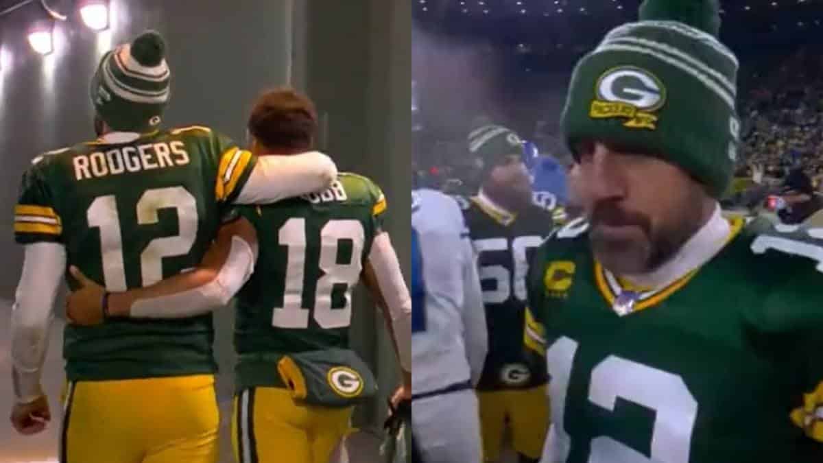 “Gotta hold onto this one,” Aaron Rodgers hints at his ‘last game’ for the Packers as retirement speculations catch fire after he refuses to share his jersey