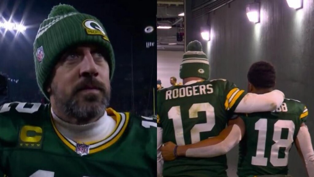 Aaron Rodgers and Randall Cobb