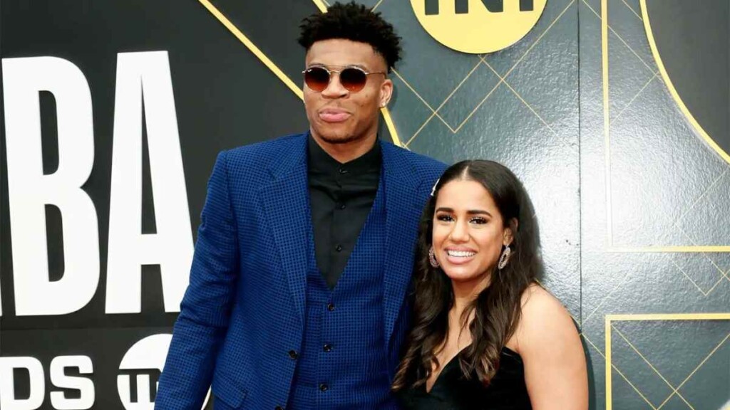 Giannis and his wife Mariah