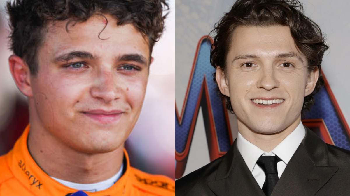 “We love our spoiler kings” – Fans react as Lando Norris shares confidential McLaren info as he follows Tom Holland’s footsteps