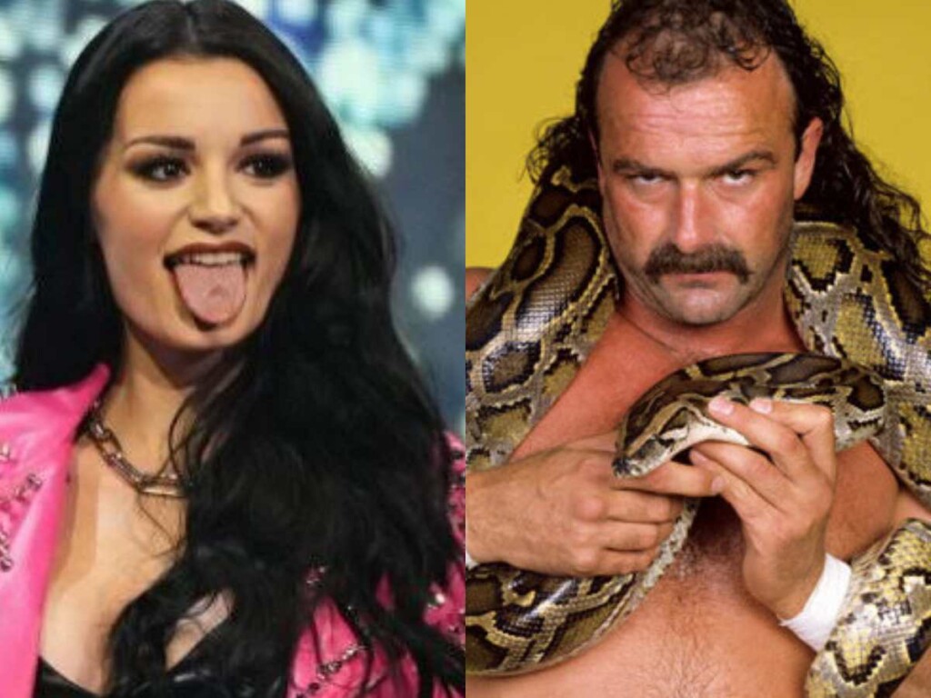 Saraya and Jake 'The Snake'