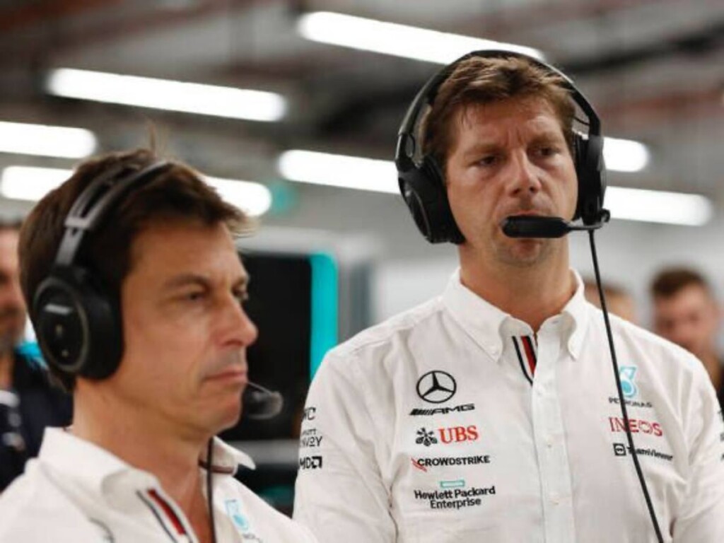 Toto Wolff and James Vowles