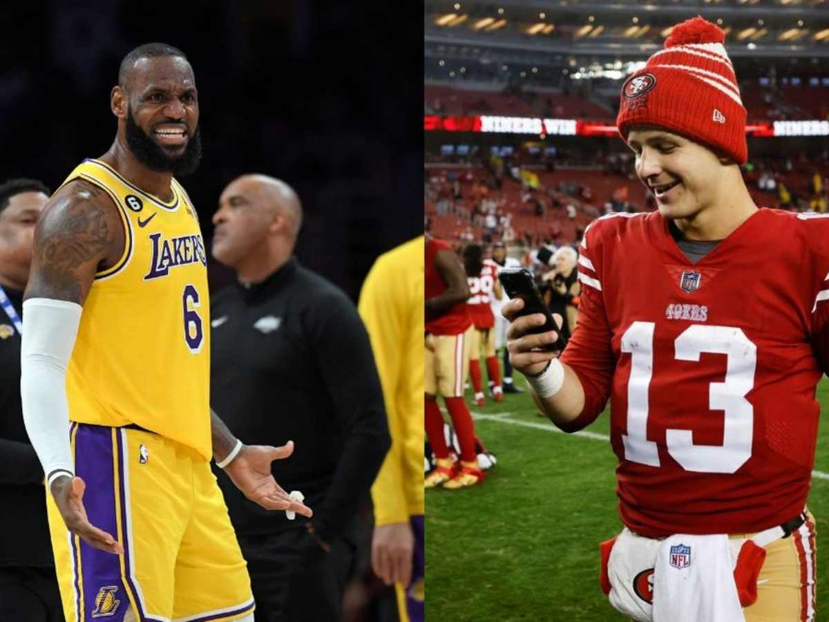 “That’s so cool,” Brock Purdy is over the moon as NBA superstar LeBron James gives him a shout-out post victory over the Seahawks