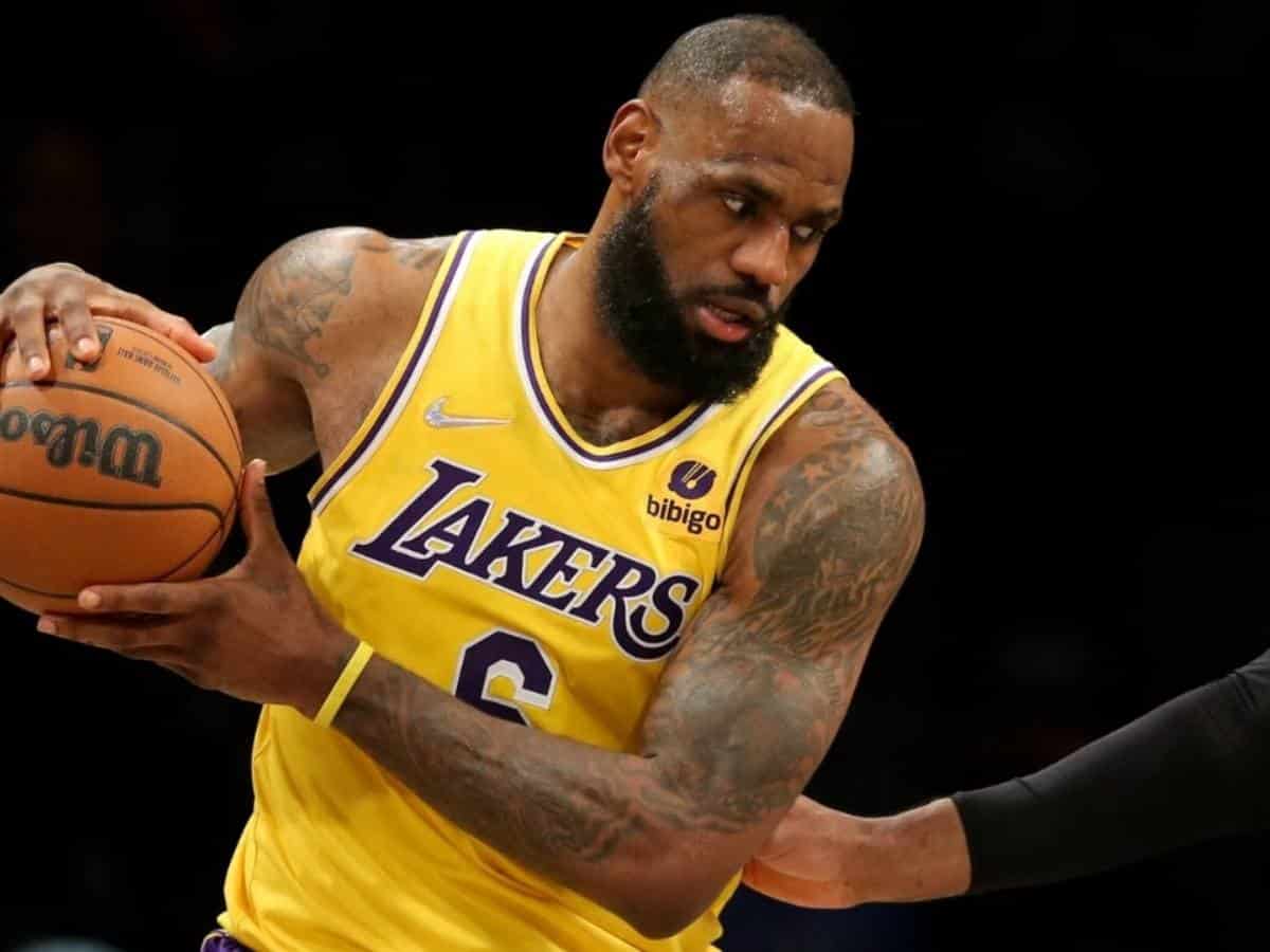 Lebron James’ pregame antics continue even though The Lakers are lagging