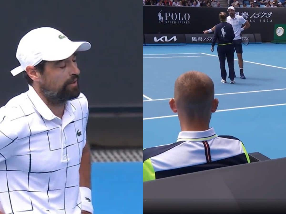 WATCH: “Australian Open’s biggest mistake,” Jeremy Chardy gets furious over the chair umpire and asks for her replacement