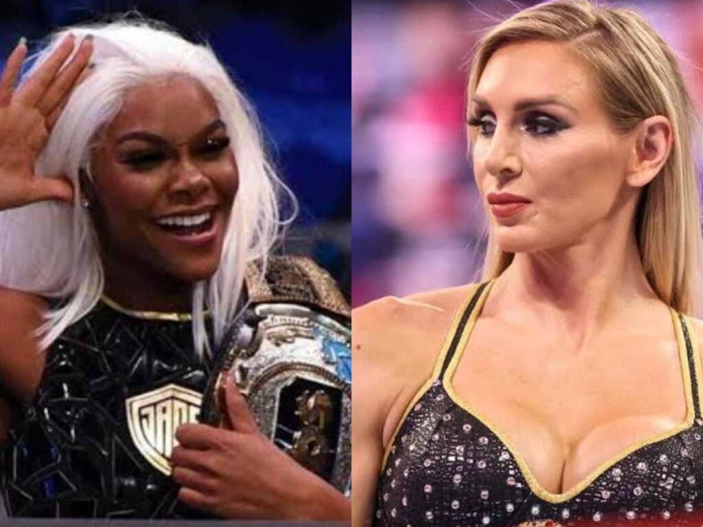 Jade Cargill and Charlotte Flair 