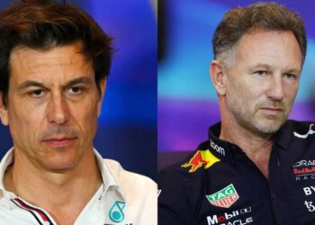 Toto Wolff and Christian Horner