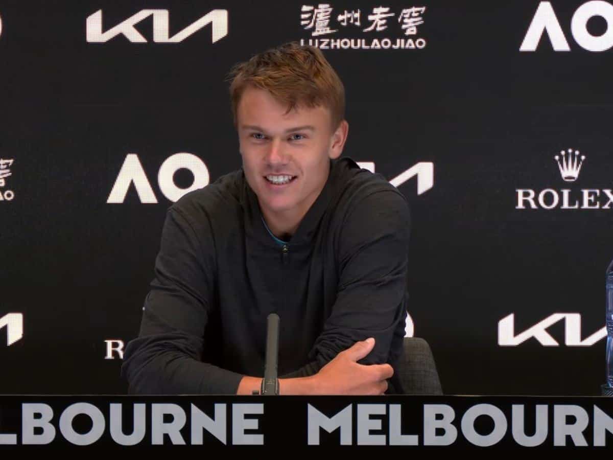 Holger Rune gives major update on injury scare ahead of facing Andrey Rublev at 2023 Australian Open pre-quarters