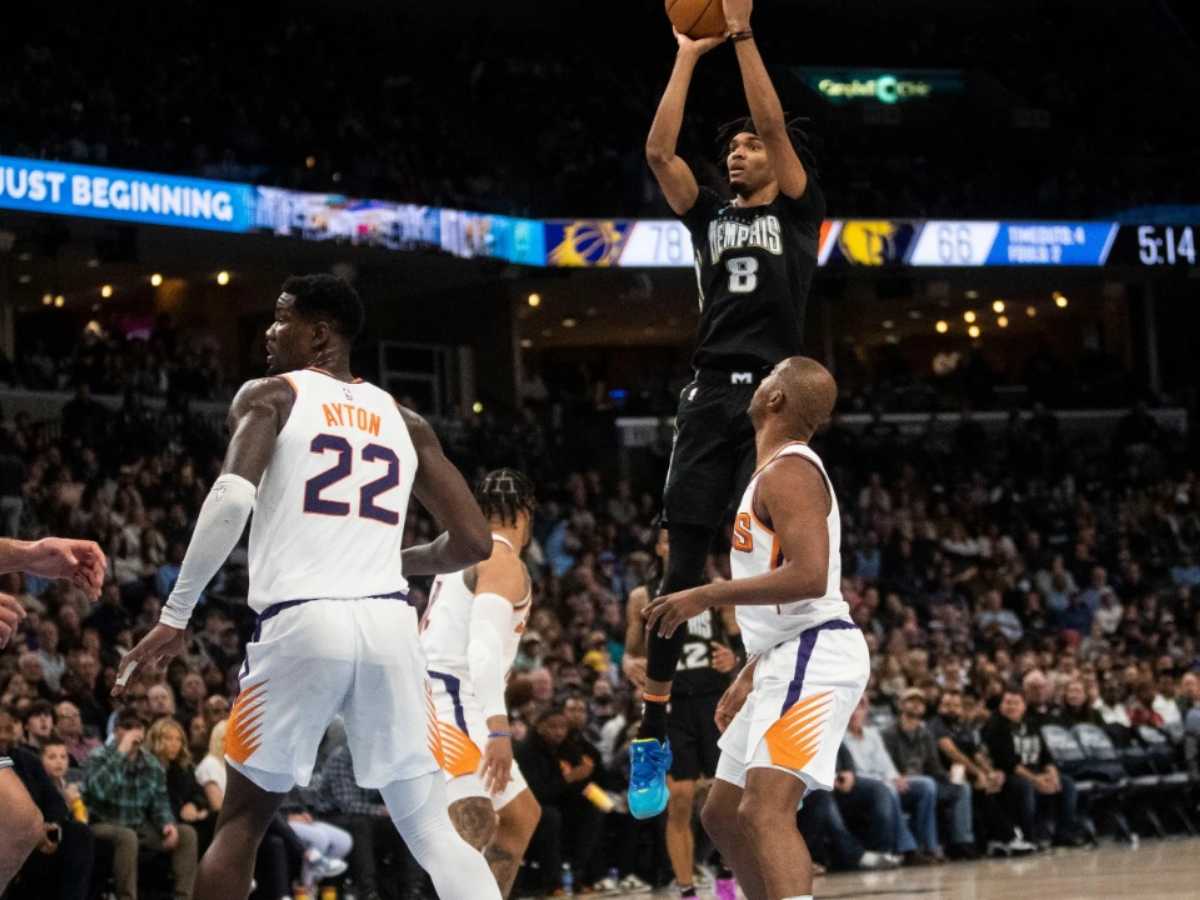 WATCH: Ziaire Williams hit UNREAL full-court buzzer-beater during Grizzlies-Suns showdown