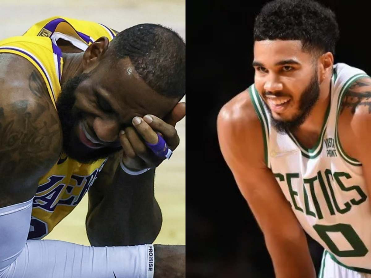 “Good Block,” LeBron James TROLLS Jayson Tatum via Instagram story for controversial missed foul call during game-winning play