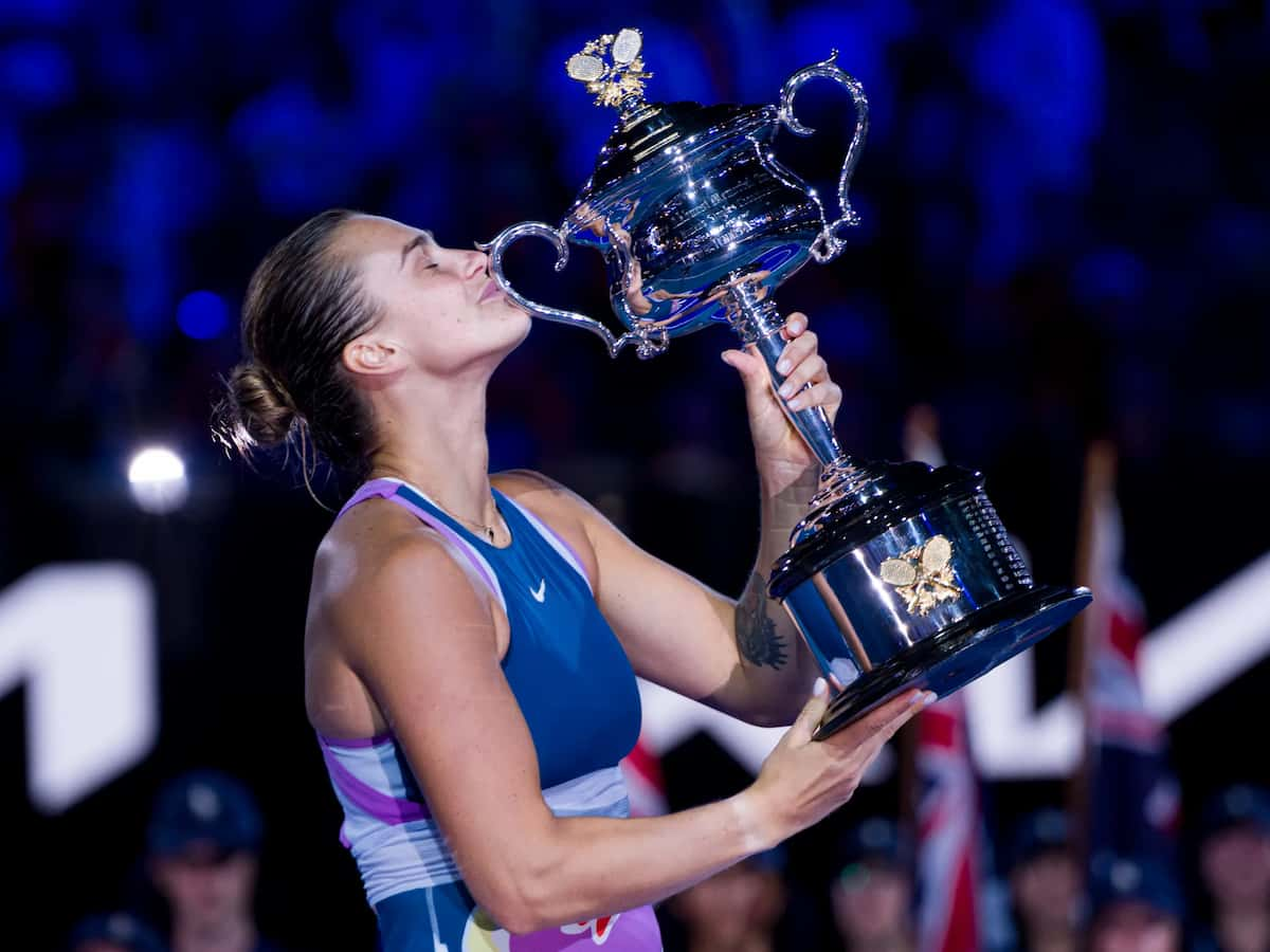 Aryna Sabalenka is the Australian Open champion and a Belarusian, period