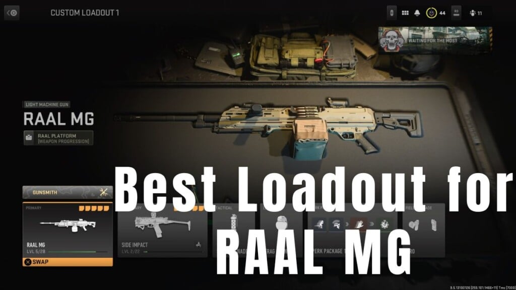 Best Loadout for RAAL MG in Call of duty Modern Warfare 2