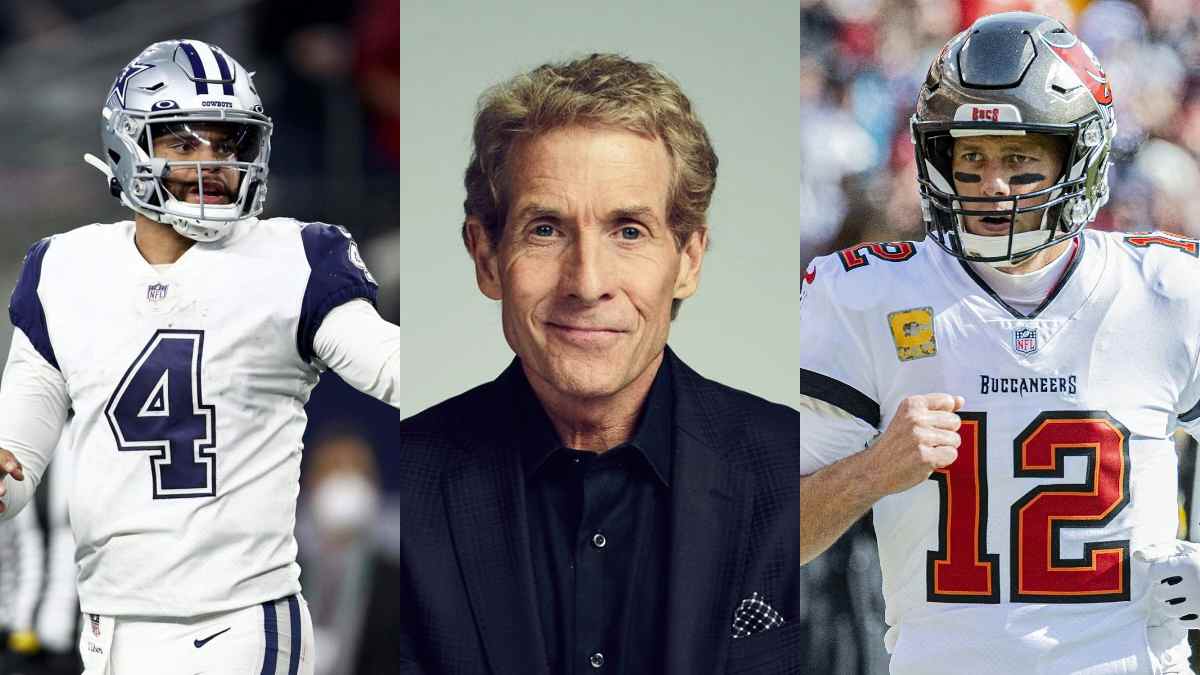 “He’s the one guy you never bet against,” Cowboys fanatic Skip Bayless SKEPTIC about his team’s chances against Tom Brady