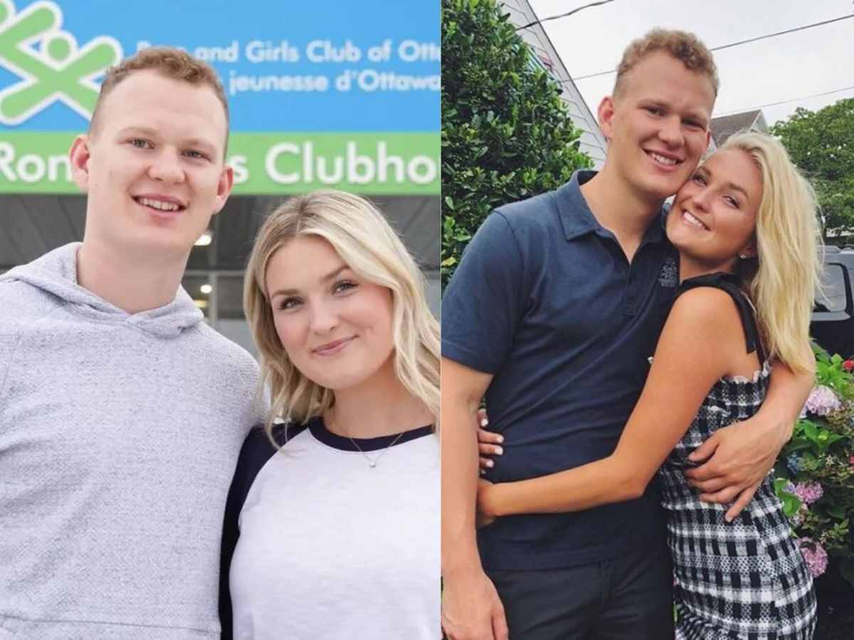 Brady Tkachuk’s wife Emma Farinacci [Image Credit: General Ceramics/Biography Line]