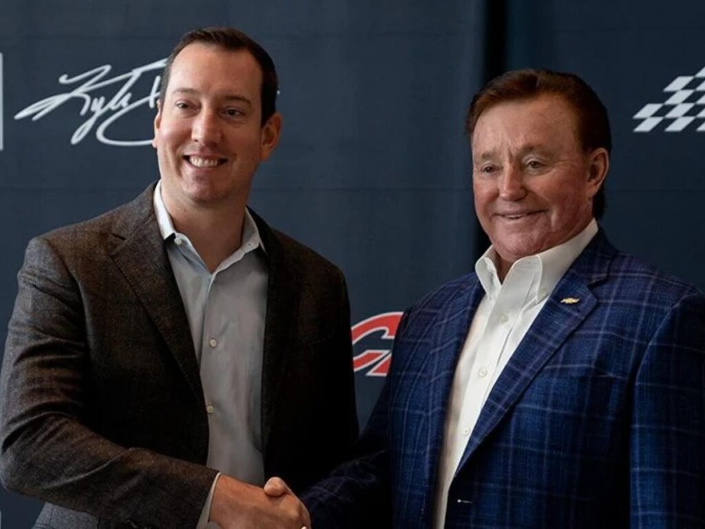 Kyle Busch and Richard Childress (Credits: nascar.com)