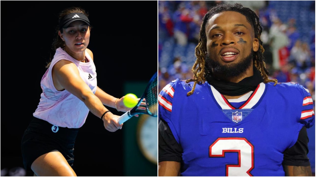 WATCH: Jessica Pegula lauds the SHOCKING representation for Buffalo Bills at the Australian Open, pays special tribute to Damar Hamlin with a new accessory