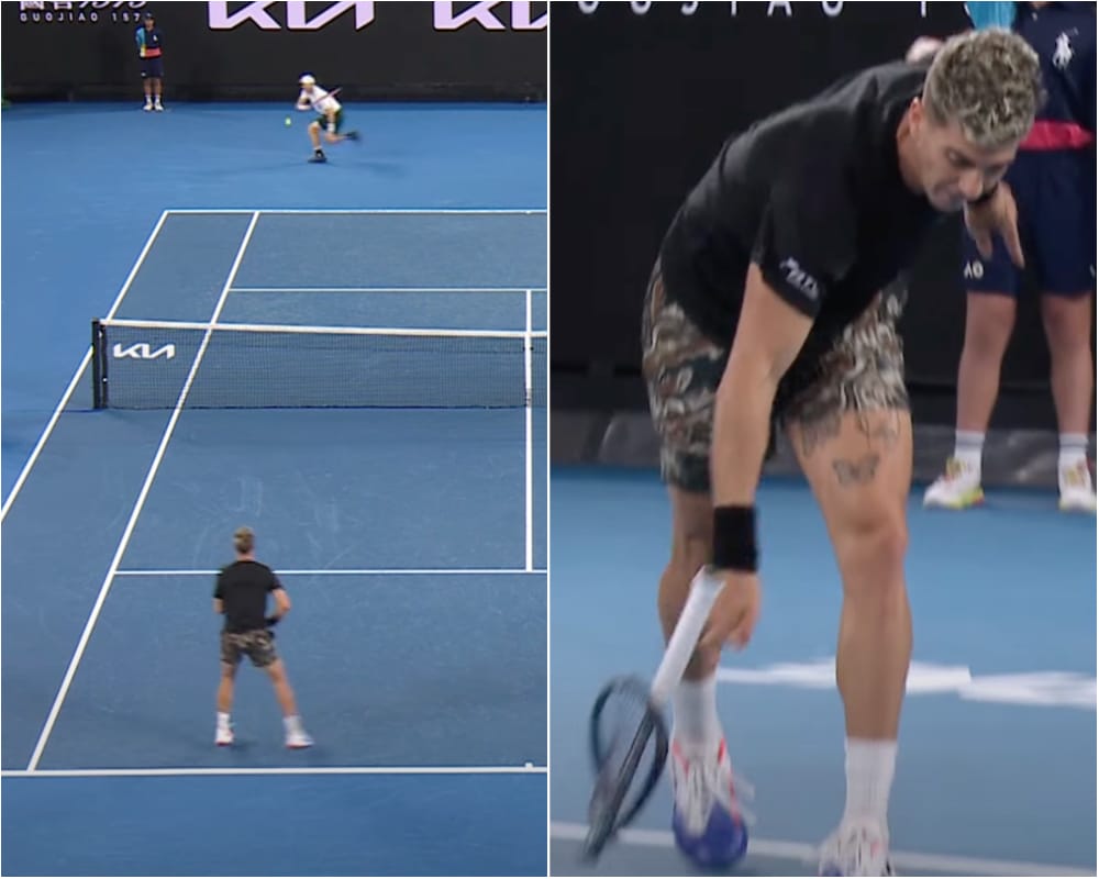 “Best Australian Open point,” Andy Murray’s incredible defense forces Thanasi Kokkinakis to smash his racket leaving fans stunned