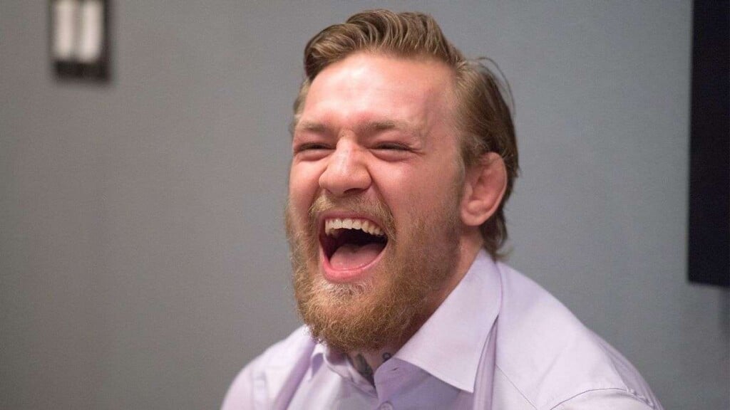 Conor McGregor MMA journalist wife joke