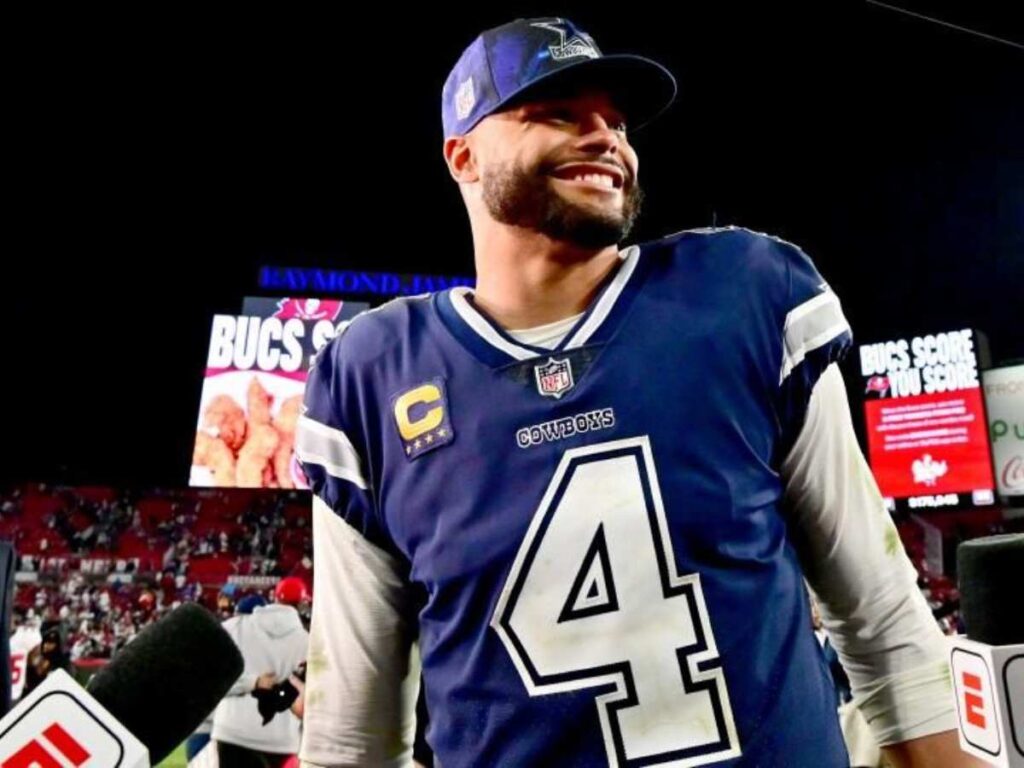 Dallas Cowboys Star Dak Prescott Savagely Clowned By Stephen A