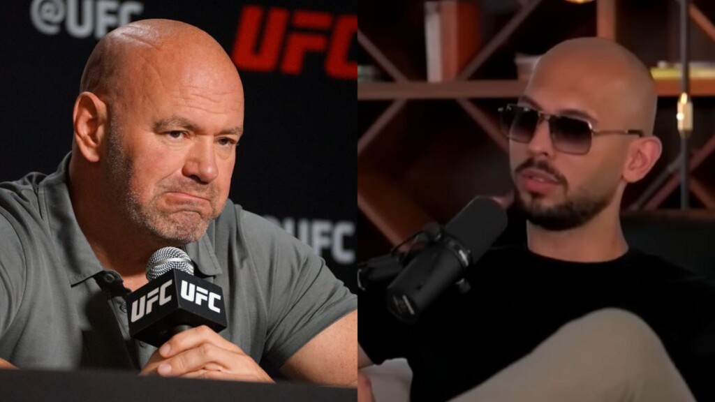 Dana White and Andrew Tate