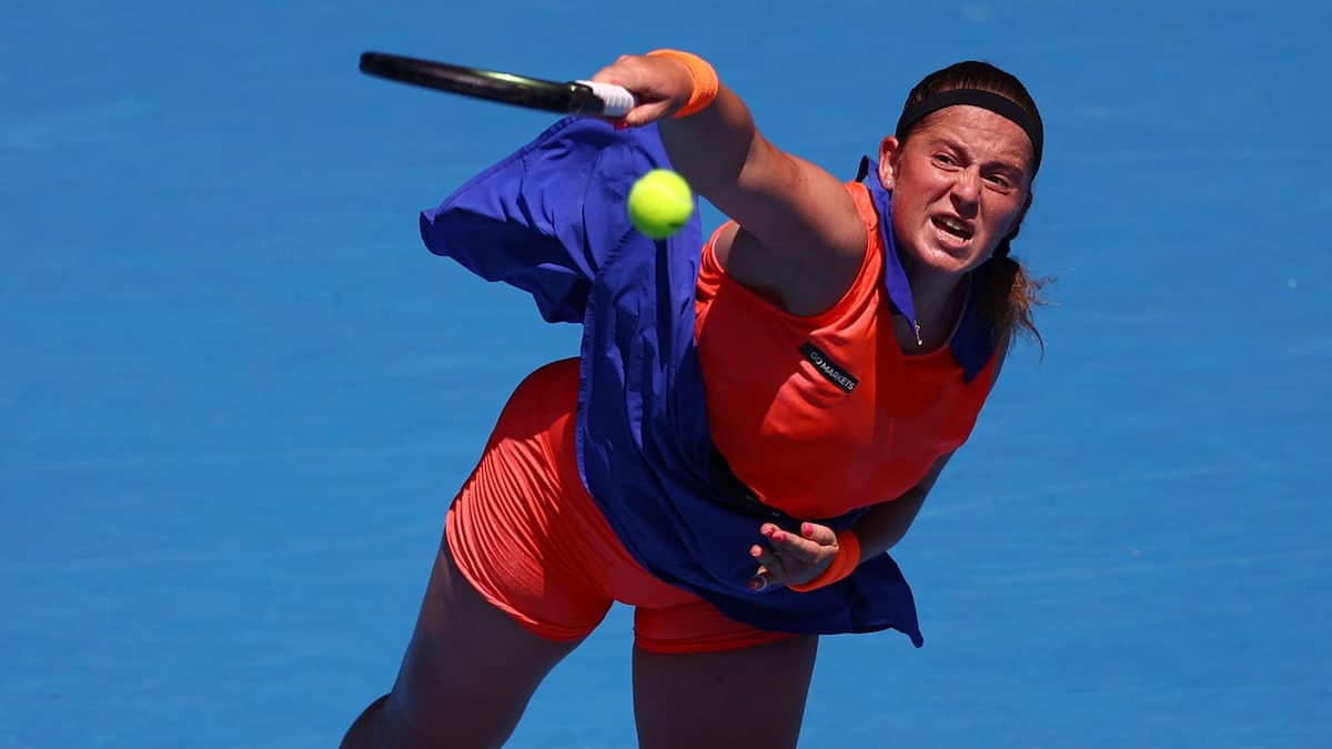 “With me, it’s never boring on the court,” Jelena Ostapenko vows to continue thrilling fans after memorable victory over Coco Gauff at Australian Open 2023