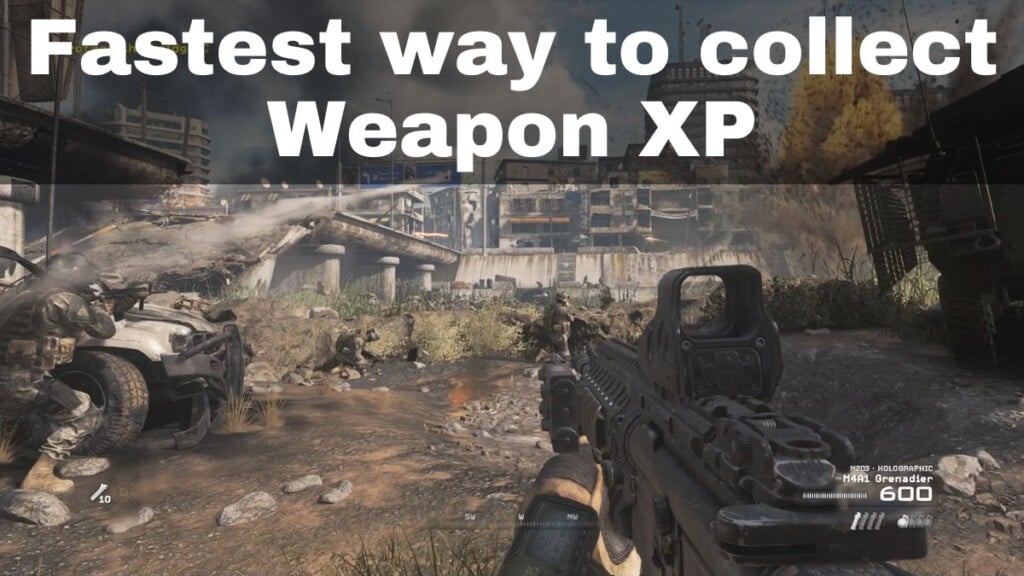 Fastest way to collect weapon XP in COD MW2