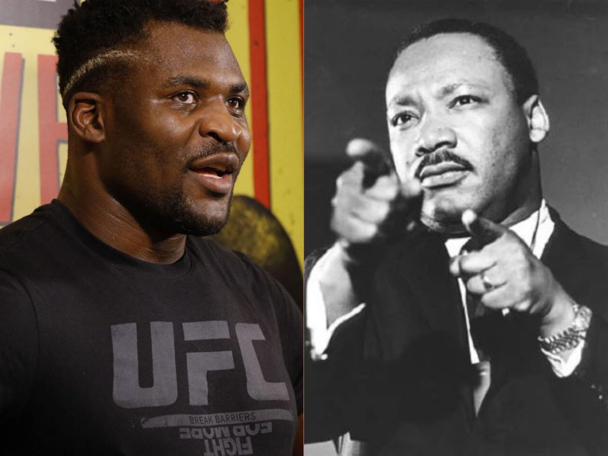 Francis Ngannou poetically celebrates MLK day after being ‘free’ from shackles of UFC contract