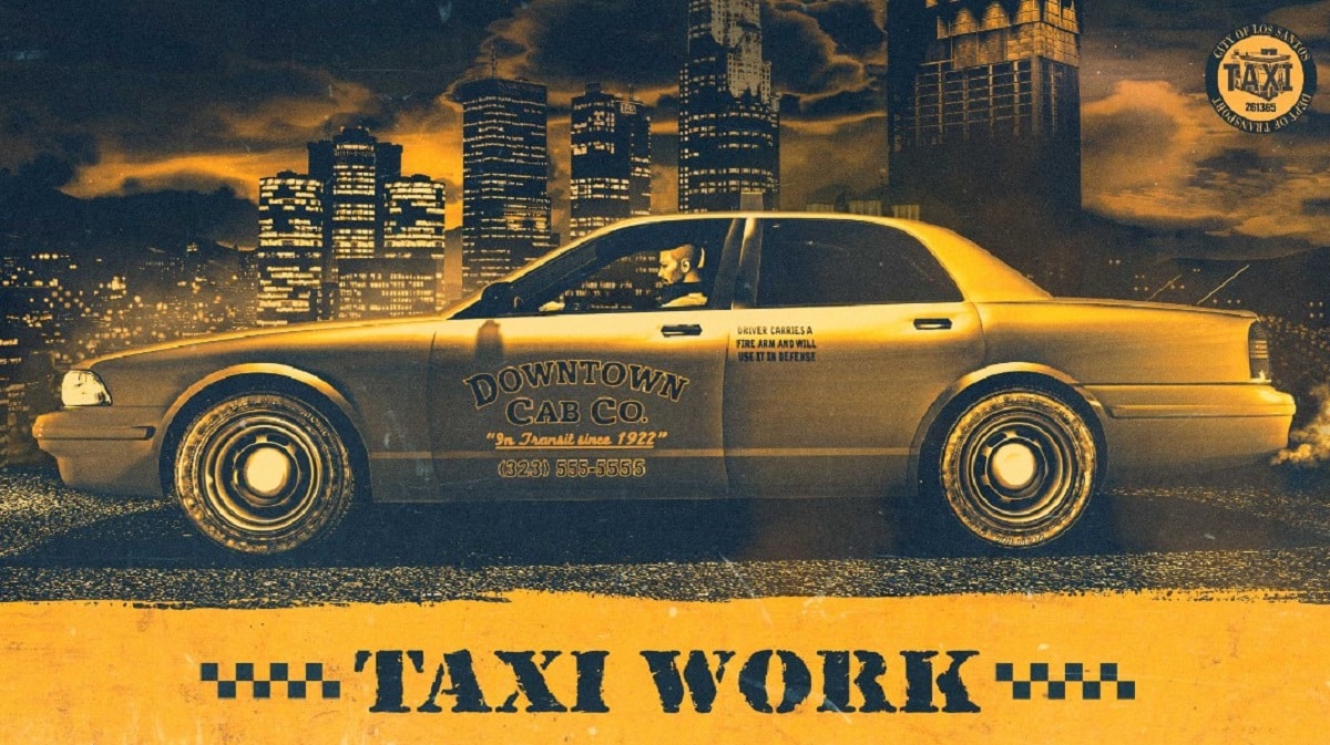 Rockstar Games giving a free taxi, 2X GTA$ on Taxi Job Tips, and more in GTA Online under GTA+ membership