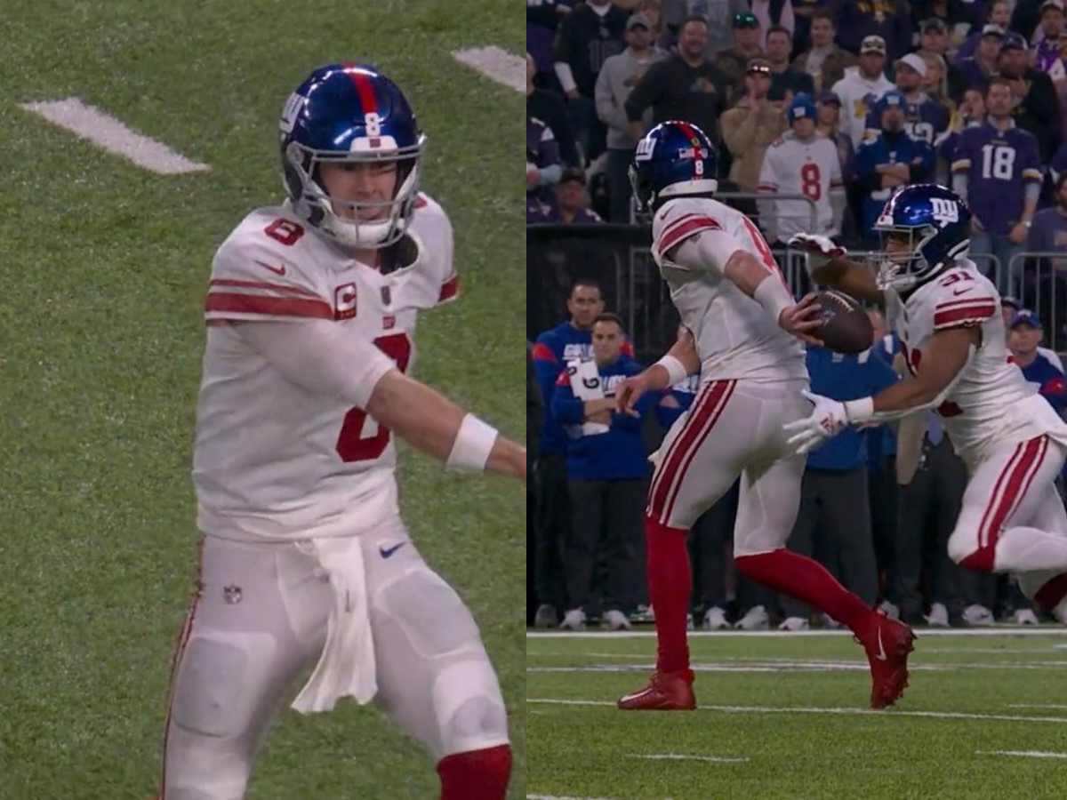 “ZERO respect for the defense” – NFL Twitter goes CRAZY after Giants pull off the legendary ‘Statue of Liberty’ trick play in their playoff game against the Vikings