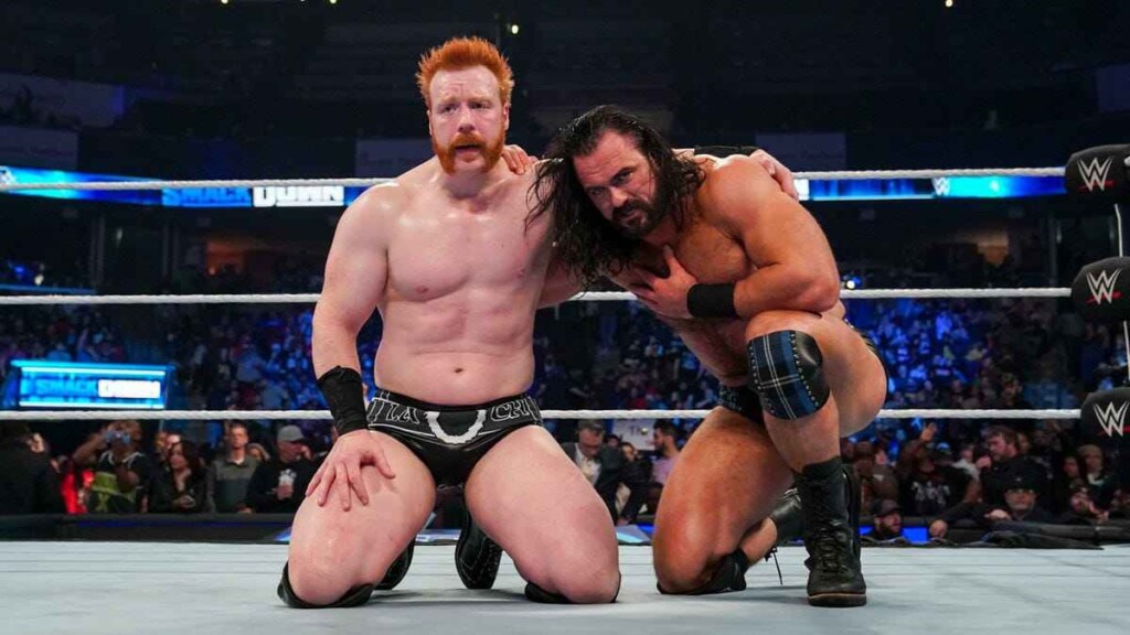 The Viking Raiders attacked Drew McIntyre and Sheamus