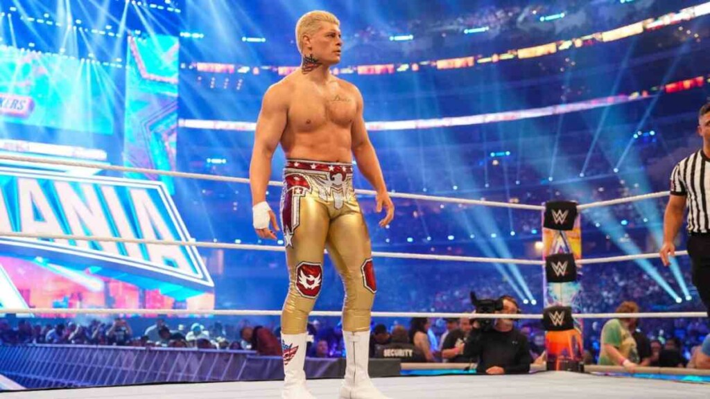 Cody Rhodes at WrestleMania 38