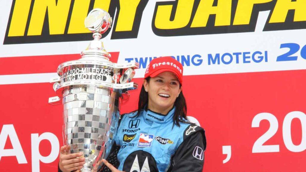 Danica Patrick at the 2008 Japan Indy 300 Via The Race