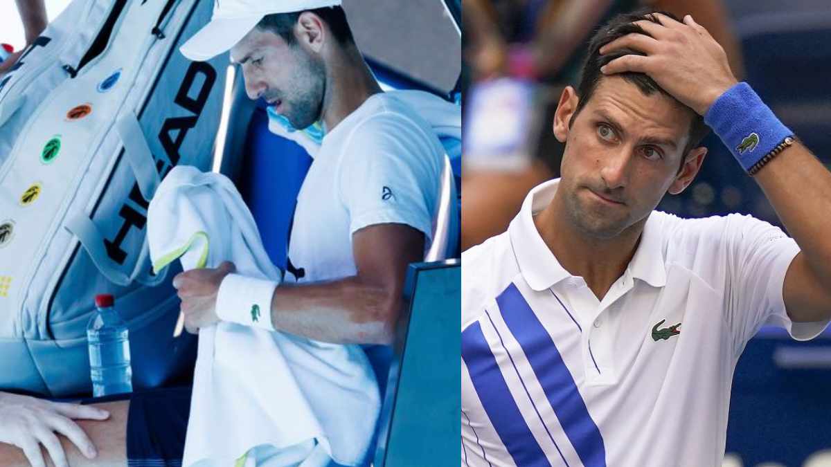 WATCH: Novak Djokovic’s hamstring tweaks again, scares tennis fans ahead of Australian Open