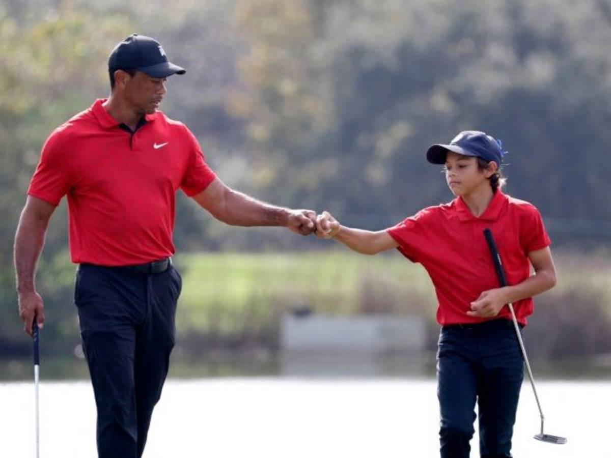 Tiger Woods’ son Charlie once revealed how his father could sometimes be a forgetful caddie