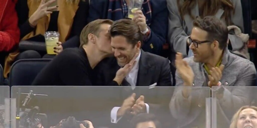 Alexander Skarsgard, Henrik Lundqvist, Ryan Reynolds [Image Credit: USA Today's FTW]