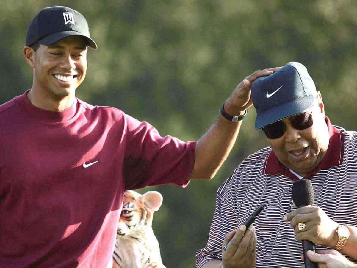 WATCH: Earl Woods shares an emotional moment with son Tiger Woods knowing his impact in the field of sports