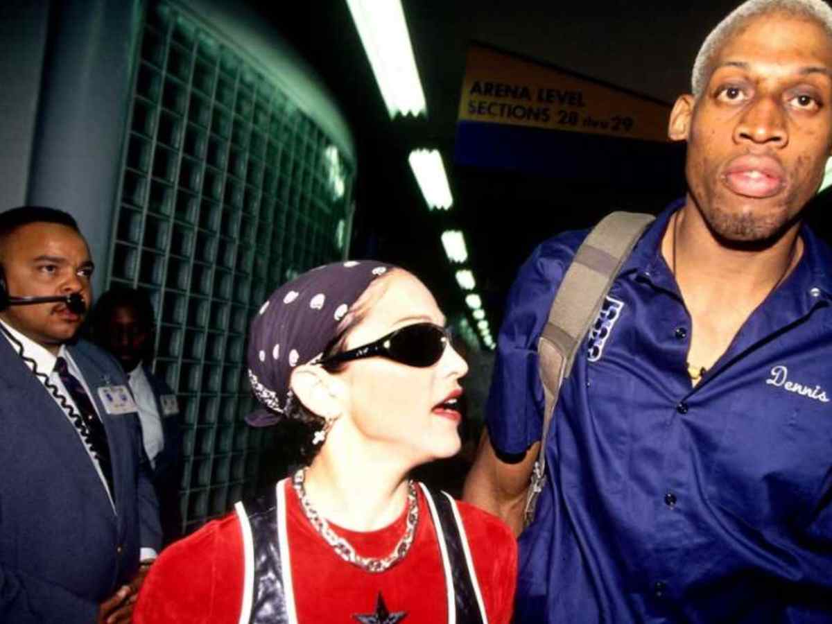 Detroit Pistons “Bad Boys,” Dennis Rodman’s volatile relationship with Madonna