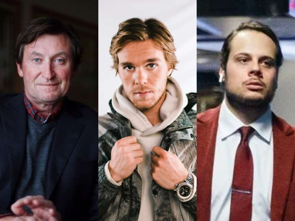 Wayne Gretzky, Connor McDavid, Auston Matthews [Image Credit: The Toronto Star/GQ/Pinterest]